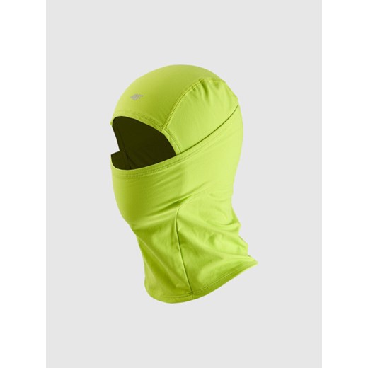 Dziecięca kominiarka narciarska 4F 4FJWAW25ABALU127 - zielona ze sklepu Sportstylestory.com w kategorii Szaliki dziecięce - zdjęcie 187549970
