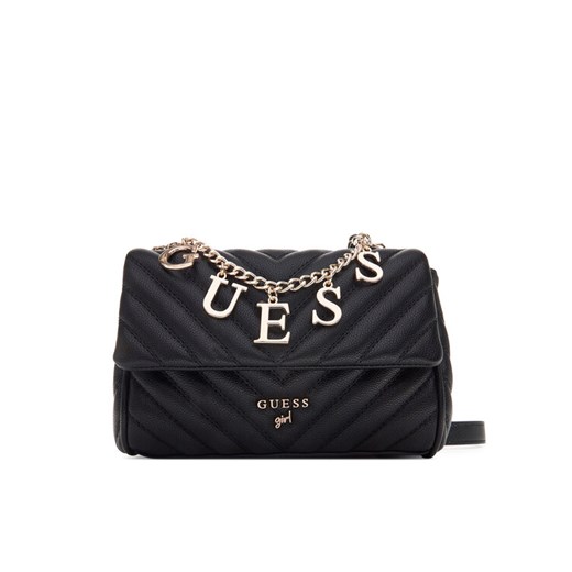 Torebka Guess J4YZ45 WFZL0 Czarny ze sklepu eobuwie.pl w kategorii Listonoszki - zdjęcie 187551882