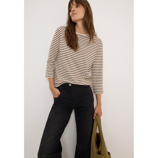 Cecil Koszulka w kolorze ciemnobrązowo-kremowym ze sklepu Limango Polska w kategorii Bluzki damskie - zdjęcie 187552513