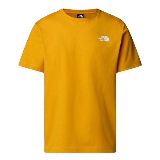 Koszulka męska The North Face NSE Box 0A87NPZU31 - żółta ze sklepu streetstyle24.pl w kategorii T-shirty męskie - zdjęcie 187552603