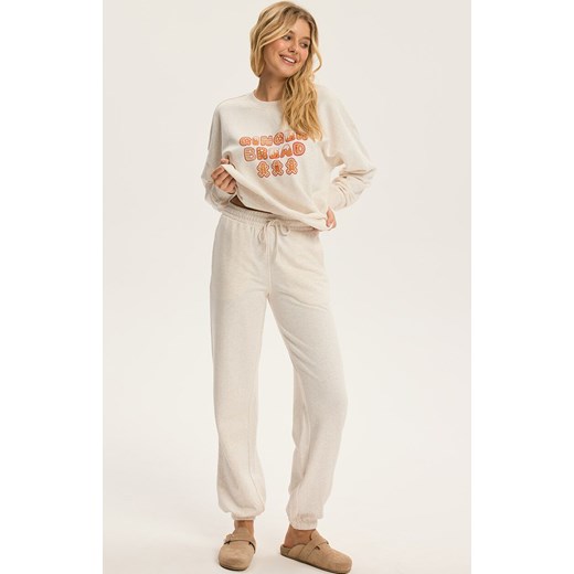 Esotiq bluza damska Bloovii Cinnamon 43995-02X, Kolor kremowy, Rozmiar L, BLOOVII ze sklepu Intymna w kategorii Bluzy damskie - zdjęcie 187552632