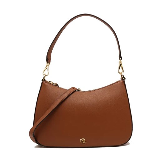 LAUREN RALPH LAUREN Skórzane hobo ze sklepu Gomez Fashion Store w kategorii Torebki hobo - zdjęcie 187552774