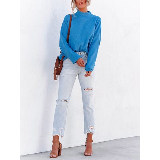 LA Angels Sweter w kolorze niebieskim La Angels L Limango Polska okazja