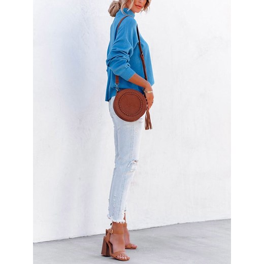 LA Angels Sweter w kolorze niebieskim La Angels L wyprzedaż Limango Polska