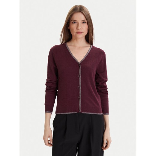 Vero Moda Kardigan Happy 10336313 Fioletowy Regular Fit ze sklepu MODIVO w kategorii Swetry damskie - zdjęcie 187553733