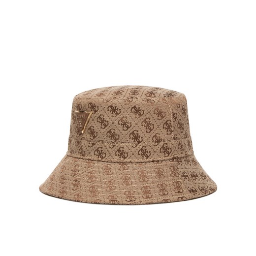 Guess Bucket AW5371 POL01 Beżowy ze sklepu MODIVO w kategorii Kapelusze damskie - zdjęcie 187553740