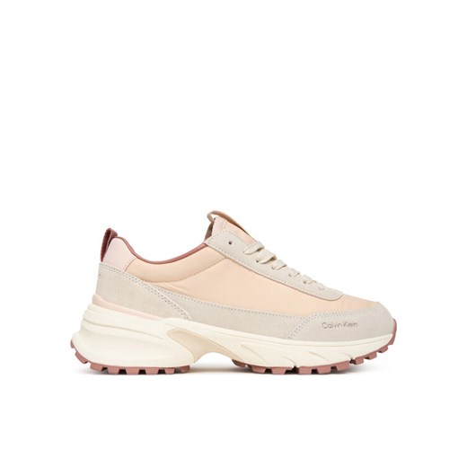 Calvin Klein Sneakersy Hike Runner Mg Nylon Mix YW0YW02075 Różowy ze sklepu MODIVO w kategorii Buty sportowe damskie - zdjęcie 187553771