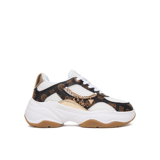 Guess Sneakersy FLPHAR FAL12 Biały ze sklepu MODIVO w kategorii Buty sportowe damskie - zdjęcie 187553782