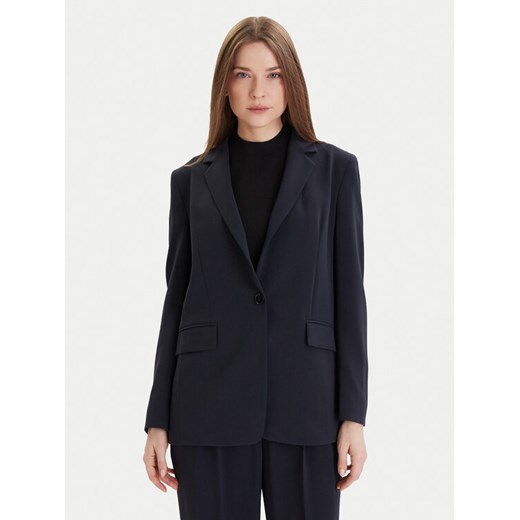 Boss Marynarka Jocaluah 50490053 Granatowy Regular Fit ze sklepu MODIVO w kategorii Marynarki damskie - zdjęcie 187553790