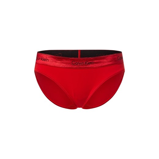 Calvin Klein Majtki Kobiety Bawełna czerwony jednolity ze sklepu vangraaf w kategorii Majtki damskie - zdjęcie 187554311