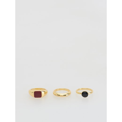 Reserved - Zestaw pierścionków - wielobarwny ze sklepu Reserved w kategorii Pierścionki - zdjęcie 187555040