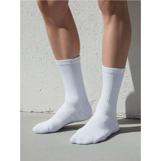 Sinsay - Skarpetki 4 pack - biały ze sklepu Sinsay w kategorii Skarpetki męskie - zdjęcie 187555763