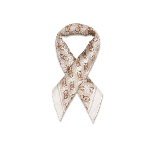 Apaszka Guess AW5454 SIL03 Beżowy ze sklepu eobuwie.pl w kategorii Szaliki i chusty damskie - zdjęcie 187555870