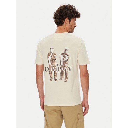 C.P. Company T-Shirt 19CMTS106A006586W Zielony Regular Fit ze sklepu MODIVO w kategorii T-shirty męskie - zdjęcie 187555943