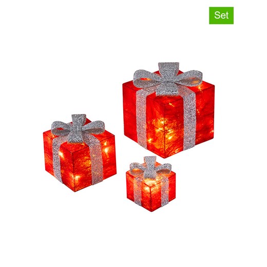 Hollybell Dekoracyjne lampy LED (3 szt.) w kolorze białej bieli ze sklepu Limango Polska w kategorii Dekoracje bożonarodzeniowe - zdjęcie 187556152