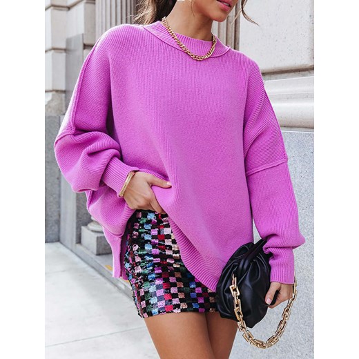 LA Angels Sweter w kolorze fioletowym La Angels S wyprzedaż Limango Polska