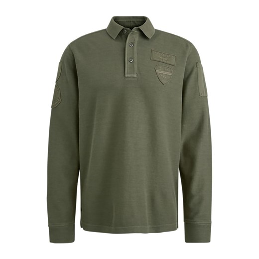 PME Legend Koszulka polo w kolorze khaki ze sklepu Limango Polska w kategorii T-shirty męskie - zdjęcie 187556322