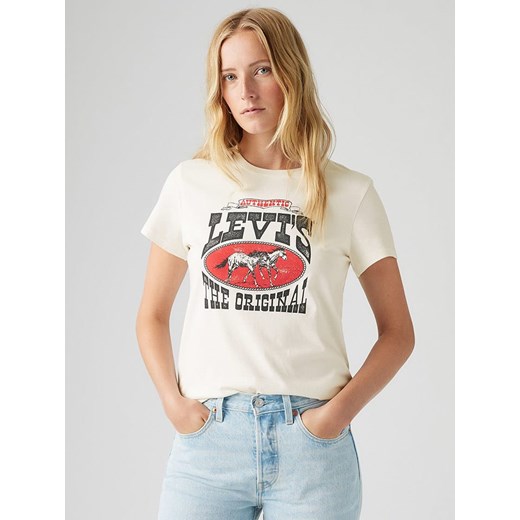 Levi&apos;s Koszulka w kolorze kremowym ze sklepu Limango Polska w kategorii Bluzki damskie - zdjęcie 187556354