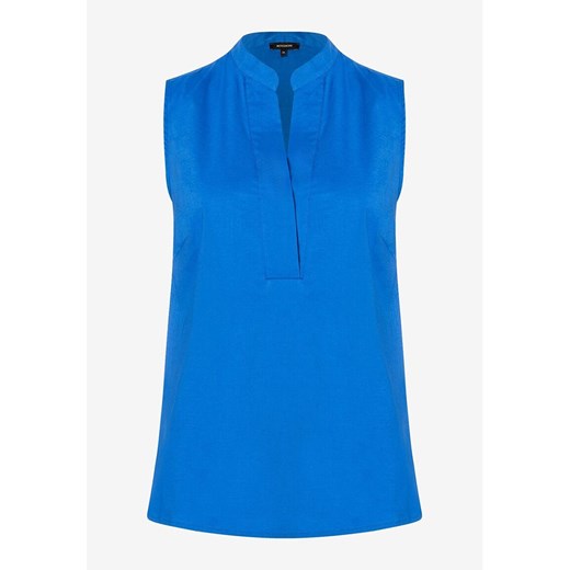 More &amp; More Top w kolorze niebieskim ze sklepu Limango Polska w kategorii Bluzki damskie - zdjęcie 187556391