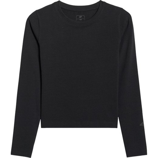 Longsleeve dziewczęcy TLONF512 4F ze sklepu SPORT-SHOP.pl w kategorii Bluzki dziewczęce - zdjęcie 187556682