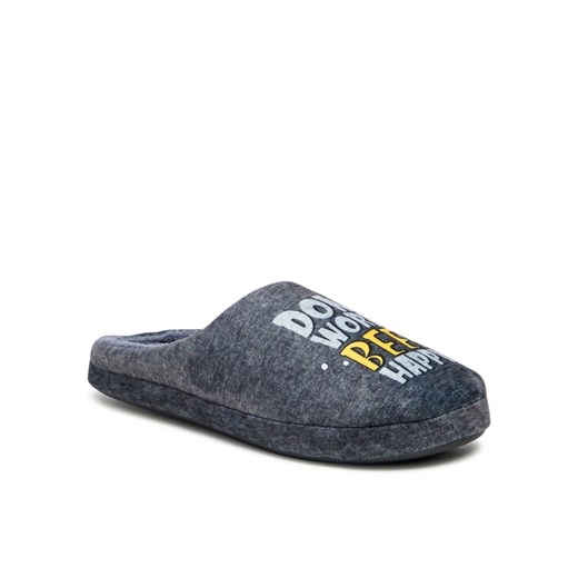 Kapcie Home & Relax 22SWG5701 Szary ze sklepu eobuwie.pl w kategorii Kapcie męskie - zdjęcie 187556771