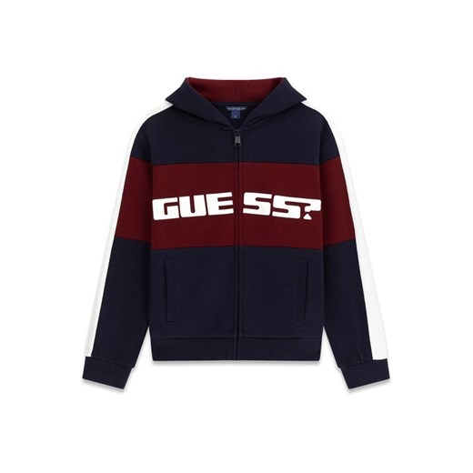 Guess Kids Sweter 180283 Niebieski Classic Fit ze sklepu MODIVO w kategorii Swetry chłopięce - zdjęcie 187556870