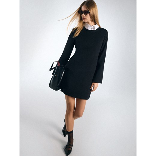 Mohito - Trapezowa sukienka mini - czarny ze sklepu Mohito w kategorii Sukienki - zdjęcie 187557302