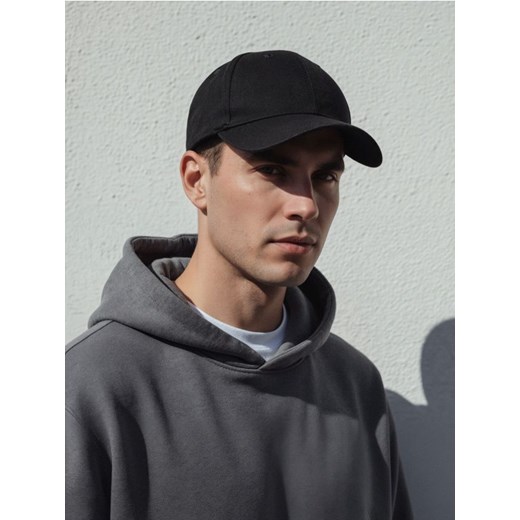 Sinsay - Czapka z daszkiem - czarny ze sklepu Sinsay w kategorii Czapki z daszkiem męskie - zdjęcie 187559312