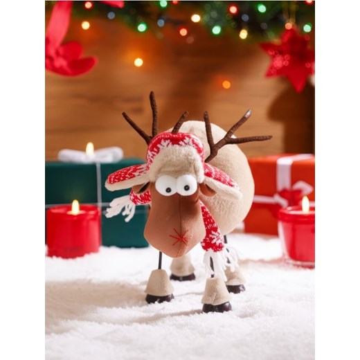 Sinsay - Dekoracja stojąca w kształcie renifera - wielobarwny Sinsay One Size Sinsay