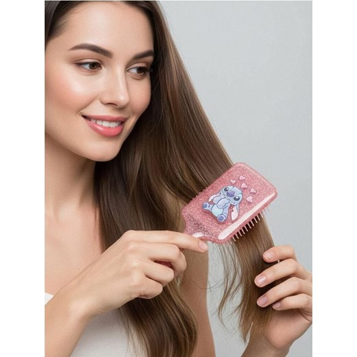 Sinsay - Szczotka do włosów Stitch - różowy ze sklepu Sinsay w kategorii Szczotki do włosów - zdjęcie 187559493