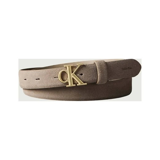 Calvin Klein Pasek | zamsz ze sklepu Gomez Fashion Store w kategorii Paski damskie - zdjęcie 187559683