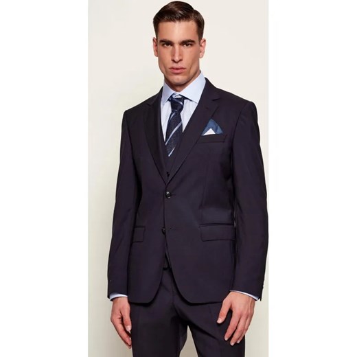 BOSS BLACK Wełniana marynarka H-Huge-S-MM-251 | Slim Fit ze sklepu Gomez Fashion Store w kategorii Marynarki męskie - zdjęcie 187559761