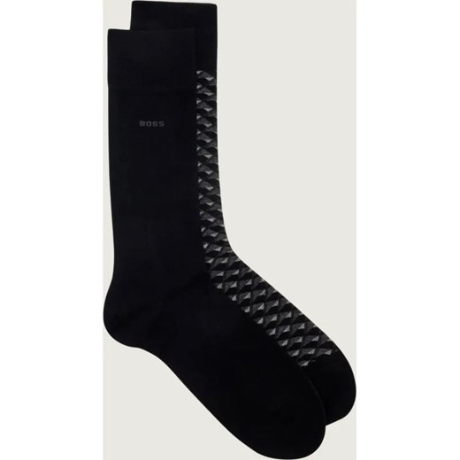 BOSS BLACK Skarpety 2-pack Minipattern CC ze sklepu Gomez Fashion Store w kategorii Skarpetki męskie - zdjęcie 187559783
