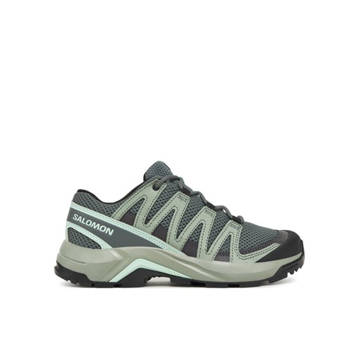 Trekkingi Salomon X-Adventure Recon L47813600 Zielony ze sklepu eobuwie.pl w kategorii Buty sportowe damskie - zdjęcie 187560642