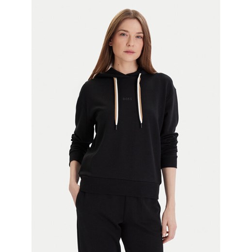 Boss Bluza CP Stripe 50524760 Czarny Regular Fit ze sklepu MODIVO w kategorii Bluzy damskie - zdjęcie 187560704