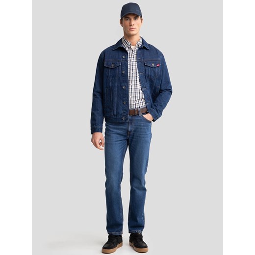 Kurtka męska jeansowa granatowa Charlie 564 ze sklepu Big Star w kategorii Kurtki męskie - zdjęcie 187560961