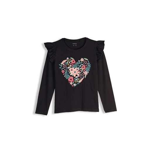 GATE Bawełniana koszulka z nadrukiem 5Y ze sklepu gateshop w kategorii Bluzki dziewczęce - zdjęcie 187561750