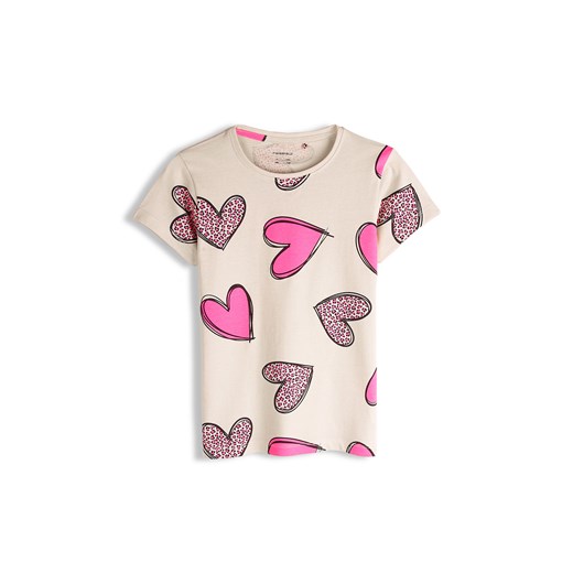 GATE Bawełniana koszulka z nadrukiem 6Y ze sklepu gateshop w kategorii Bluzki dziewczęce - zdjęcie 187561780