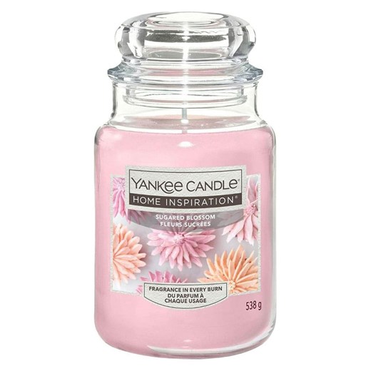 Yankee Candle Home Inspiration Świeca zapachowa &quot;Sugared Blossom&quot; - 538 g ze sklepu Limango Polska w kategorii Świece i dyfuzory - zdjęcie 187562033