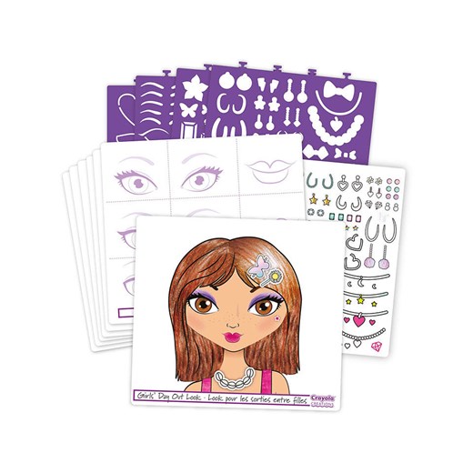 Crayola Kolorowanka z naklejkami &quot;Make-up&quot; - 8+ ze sklepu Limango Polska w kategorii Zabawki - zdjęcie 187562050
