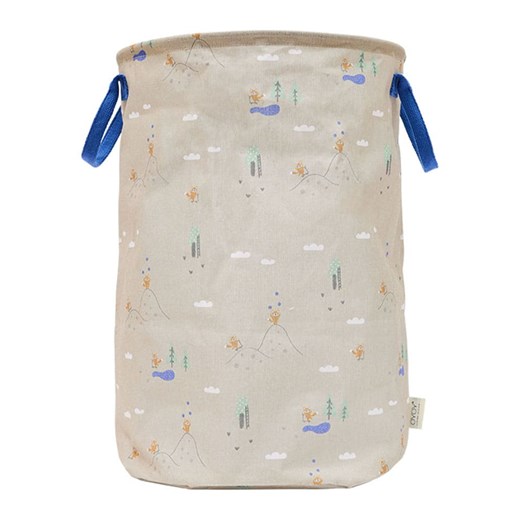 OYOY mini Koszyk &quot;Foxy&quot; w kolorze beżowym - wys. 54 x Ø 38 cm ze sklepu Limango Polska w kategorii Pojemniki kuchenne - zdjęcie 187562161