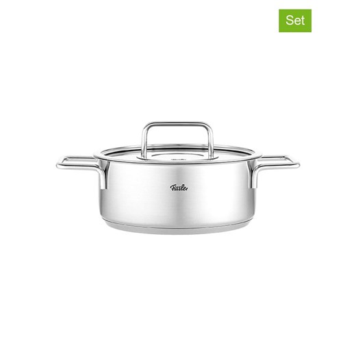 Fissler 2-częściowy zestaw &quot;Pure Collection&quot; - Ø 24 cm ze sklepu Limango Polska w kategorii Garnki - zdjęcie 187562250
