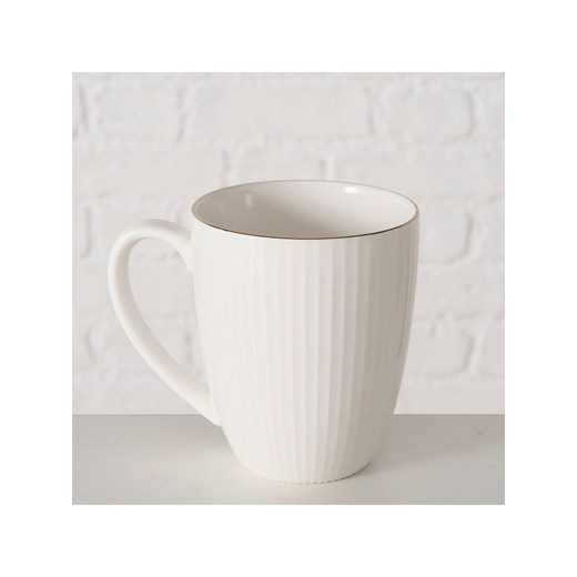 Boltze Kubek jumbo &quot;Kelly&quot; w kolorze złoto-białym - 400 ml ze sklepu Limango Polska w kategorii Dzbanki i zaparzacze - zdjęcie 187562322