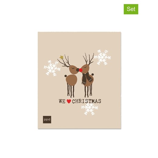 ppd Ściereczki gąbkowe (2 szt.) w kolorze beżowym - 20 x 17,2 cm ze sklepu Limango Polska w kategorii Akcesoria kuchenne - zdjęcie 187562440