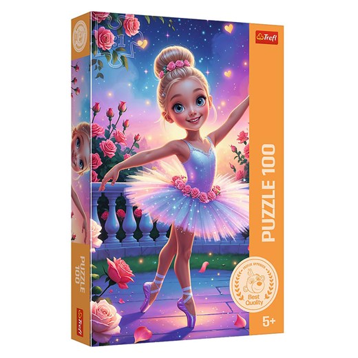 Trefl 100-częściowe puzzle &quot;Ballerina&quot; - 5+ ze sklepu Limango Polska w kategorii Puzzle - zdjęcie 187562463