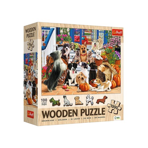 Trefl 1.000-częściowe puzzle &quot;Dogs&quot; - 12+ ze sklepu Limango Polska w kategorii Puzzle - zdjęcie 187562471