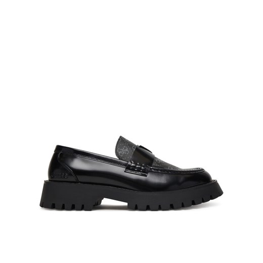 Loafersy Guess FMPGOR FAL14 Czarny ze sklepu eobuwie.pl w kategorii Półbuty męskie - zdjęcie 187562524
