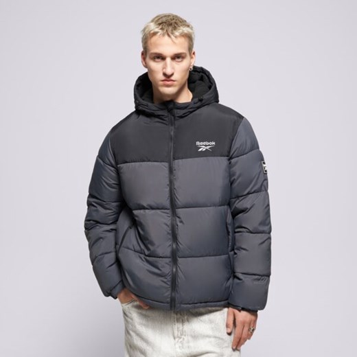 REEBOK KURTKA ZIMOWA PUFFER JACKET ze sklepu Sizeer w kategorii Kurtki męskie - zdjęcie 187562854