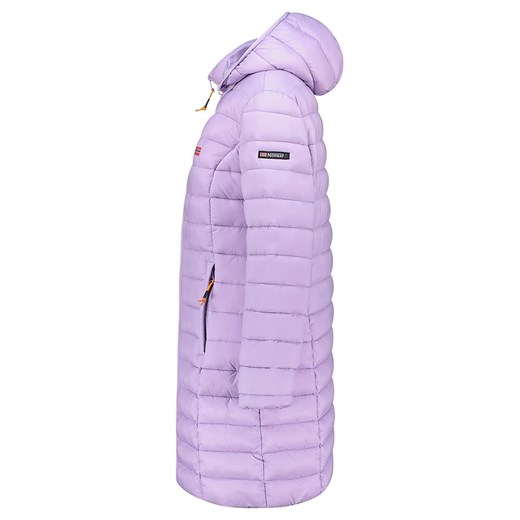 Geographical Norway Płaszcz pikowany &quot;Atikolor&quot; w kolorze lawendowym ze sklepu Limango Polska w kategorii Kurtki damskie - zdjęcie 187563214