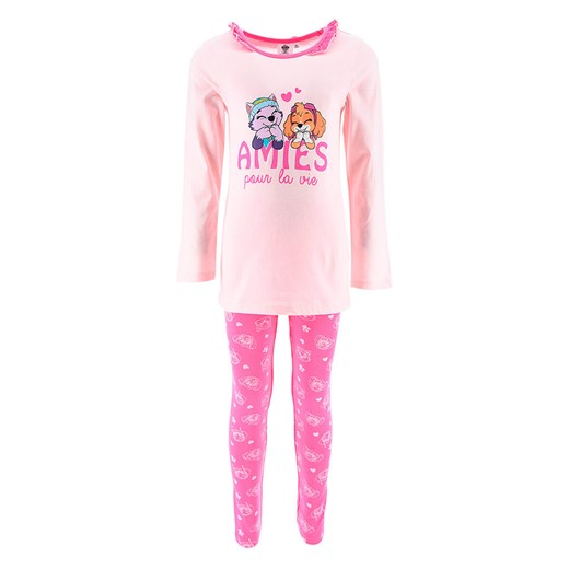 Disney Paw Patrol Piżama &quot;Psi Patrol&quot; w kolorze jasnoróżowo-różowym ze sklepu Limango Polska w kategorii Piżamy dziecięce - zdjęcie 187563254